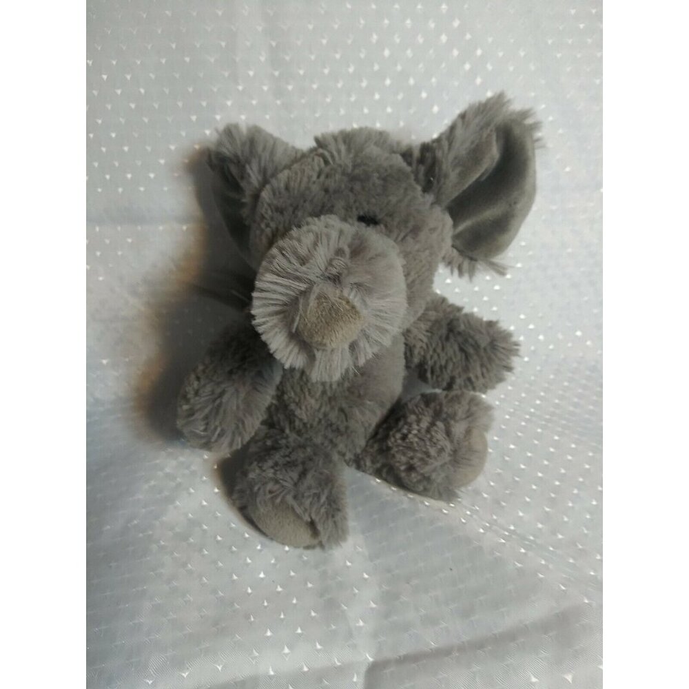 TY Attic Treasures ELLA the ELEPHANT Gray Plush Stuffed Animal Floppy 12”